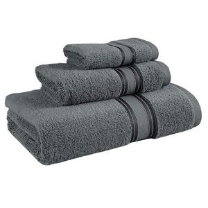 Lane Linen Zero Twist Towels - Set of 3